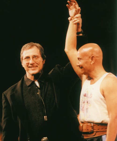 Frank Zane and Sri Chinmoy