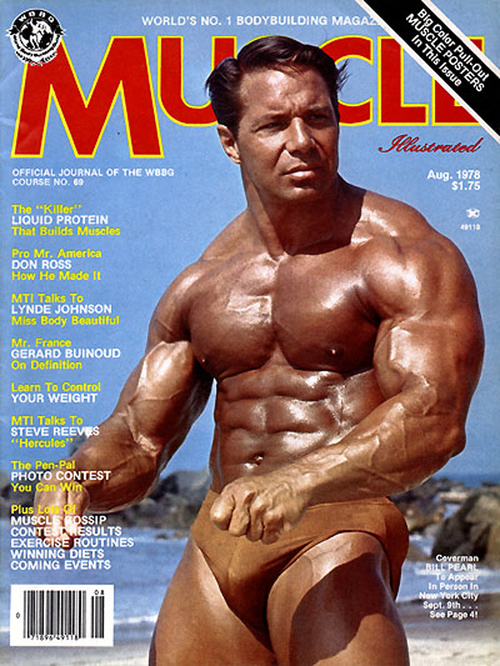 Bill Pearl - Muscle magazine